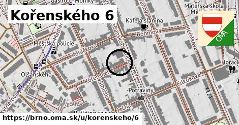 Kořenského 6, Brno