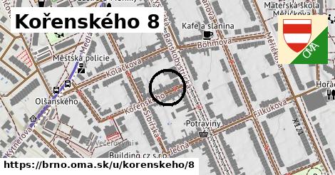 Kořenského 8, Brno