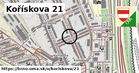 Kořískova 21, Brno