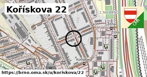 Kořískova 22, Brno