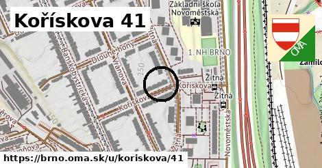 Kořískova 41, Brno