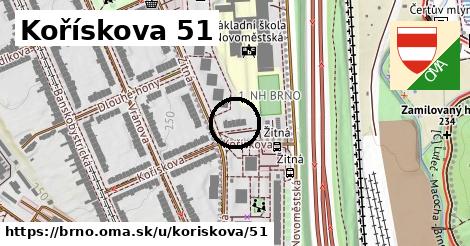 Kořískova 51, Brno