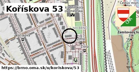 Kořískova 53, Brno