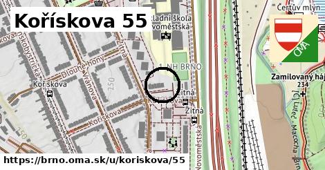 Kořískova 55, Brno