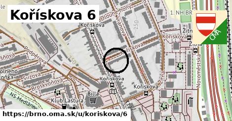 Kořískova 6, Brno