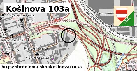 Košinova 103a, Brno