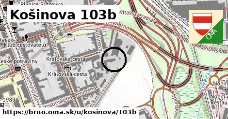 Košinova 103b, Brno