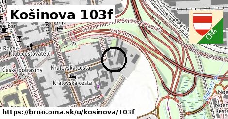 Košinova 103f, Brno