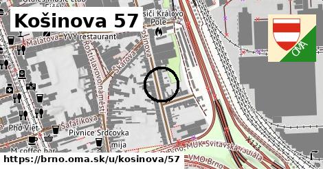 Košinova 57, Brno