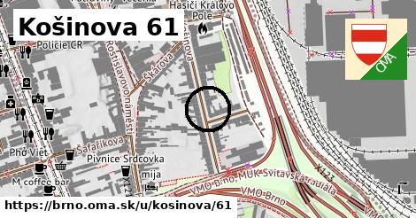 Košinova 61, Brno
