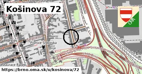 Košinova 72, Brno