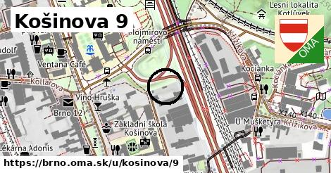 Košinova 9, Brno