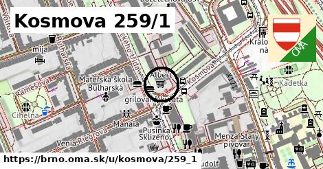 Kosmova 259/1, Brno