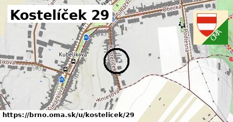 Kostelíček 29, Brno