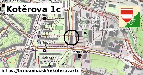 Kotěrova 1c, Brno