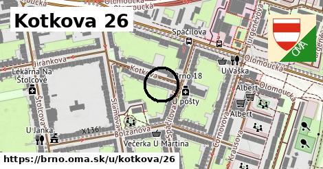 Kotkova 26, Brno