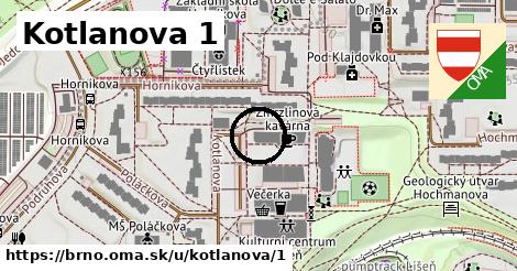 Kotlanova 1, Brno