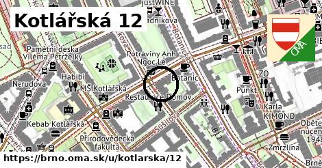 Kotlářská 12, Brno