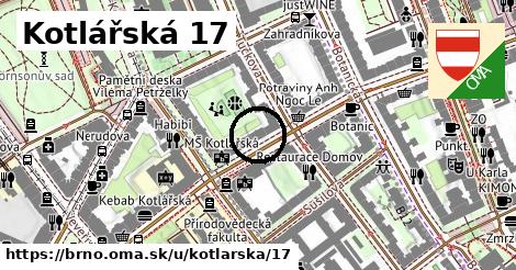 Kotlářská 17, Brno