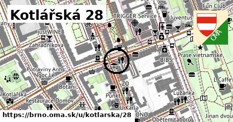 Kotlářská 28, Brno