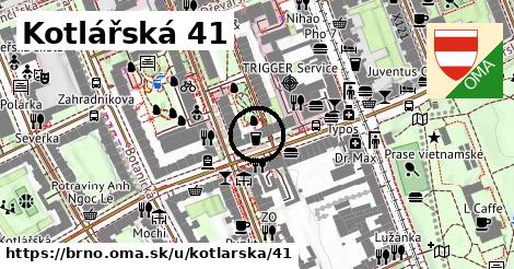 Kotlářská 41, Brno