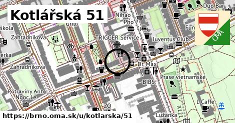 Kotlářská 51, Brno