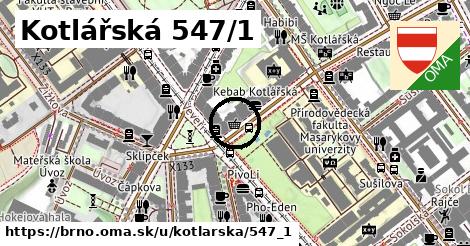 Kotlářská 547/1, Brno