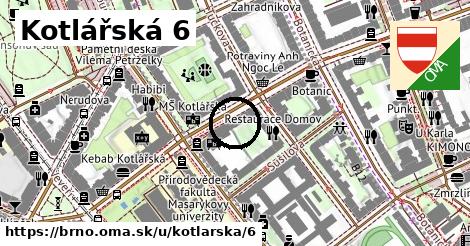 Kotlářská 6, Brno