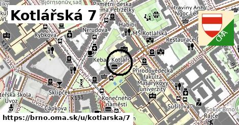 Kotlářská 7, Brno