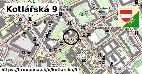 Kotlářská 9, Brno