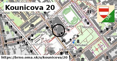 Kounicova 20, Brno