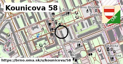 Kounicova 58, Brno