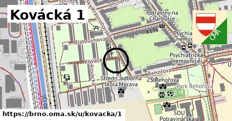 Kovácká 1, Brno