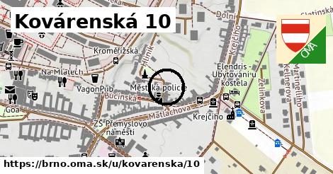 Kovárenská 10, Brno