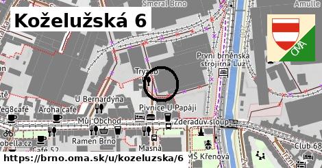 Koželužská 6, Brno