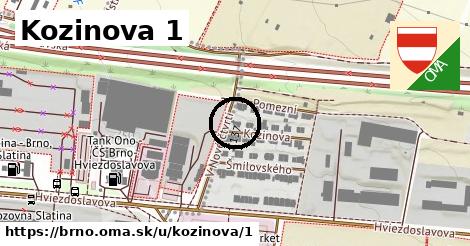 Kozinova 1, Brno