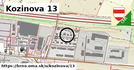 Kozinova 13, Brno