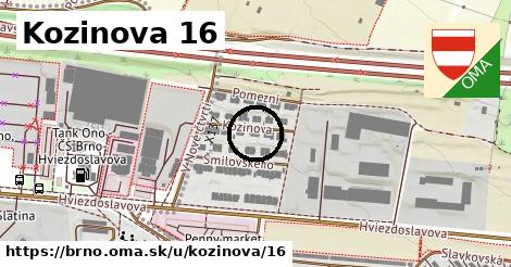 Kozinova 16, Brno