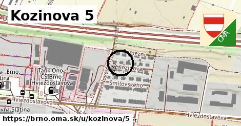 Kozinova 5, Brno