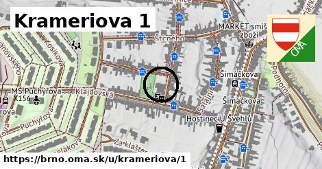 Krameriova 1, Brno