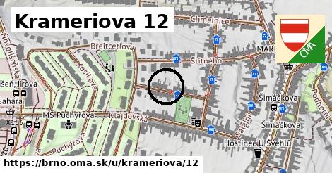 Krameriova 12, Brno