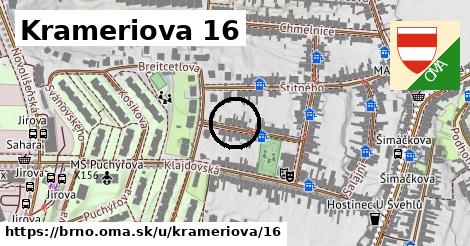 Krameriova 16, Brno