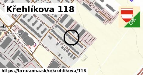 Křehlíkova 118, Brno