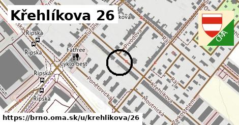 Křehlíkova 26, Brno