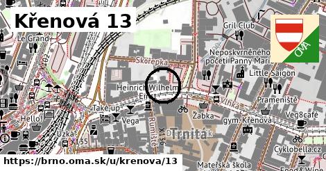 Křenová 13, Brno