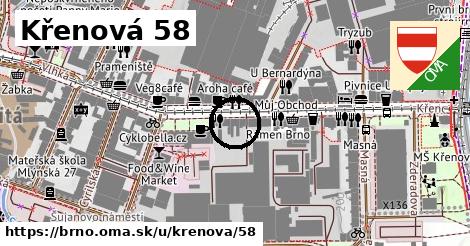 Křenová 58, Brno