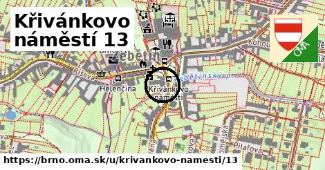 Křivánkovo náměstí 13, Brno