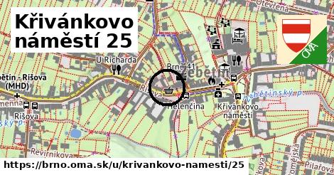 Křivánkovo náměstí 25, Brno