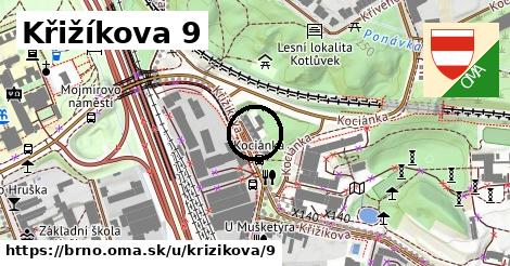 Křižíkova 9, Brno