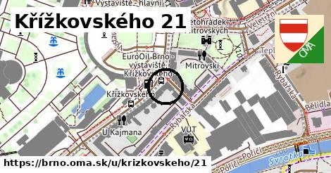 Křížkovského 21, Brno